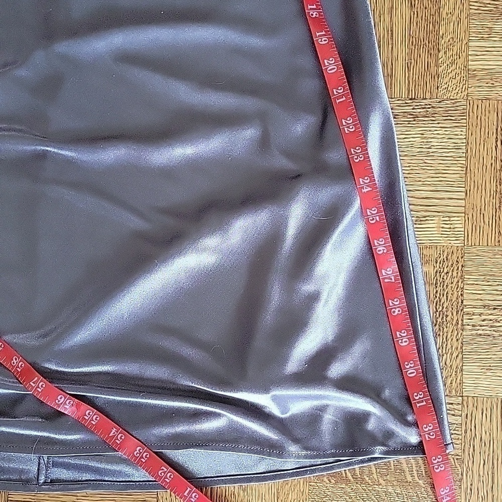 Le Chateau Satin Sparkle Halter Dress - Picture 8 of 8
